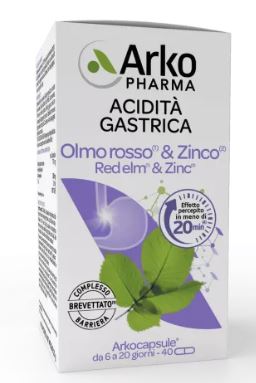 OLMO ROSSO E ZINCO 40 CAPSULE ARKOFARM