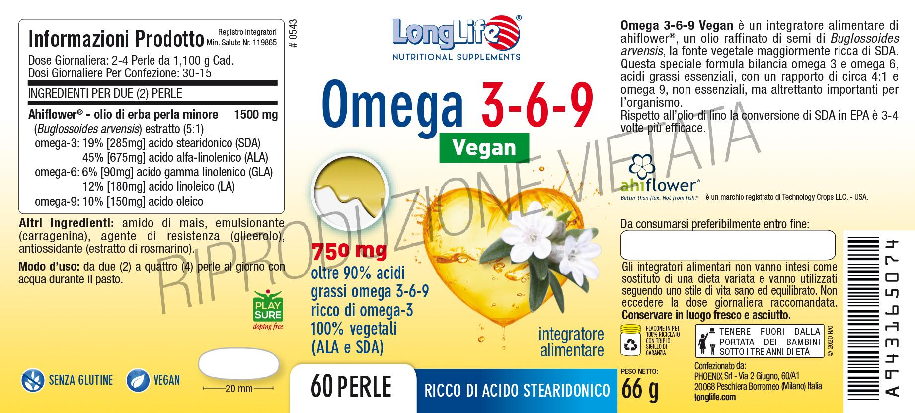 OMEGA 3 6 9 VEGAN