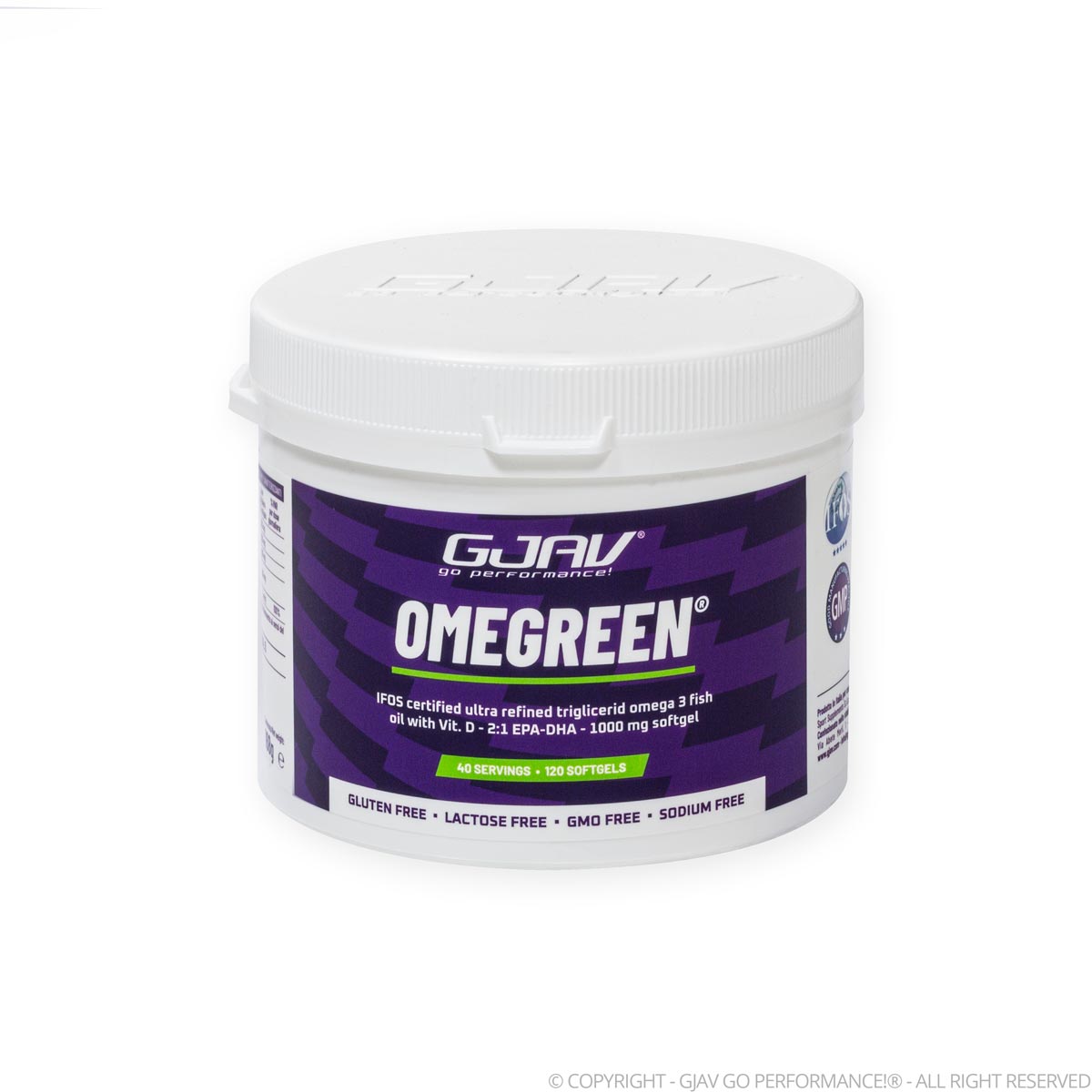 GJAV OMEGREEN 120SOFTGELS