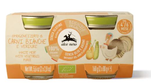 OMOGENEIZZATO CARNI BIANCHE E VERDURE 2 X 80G