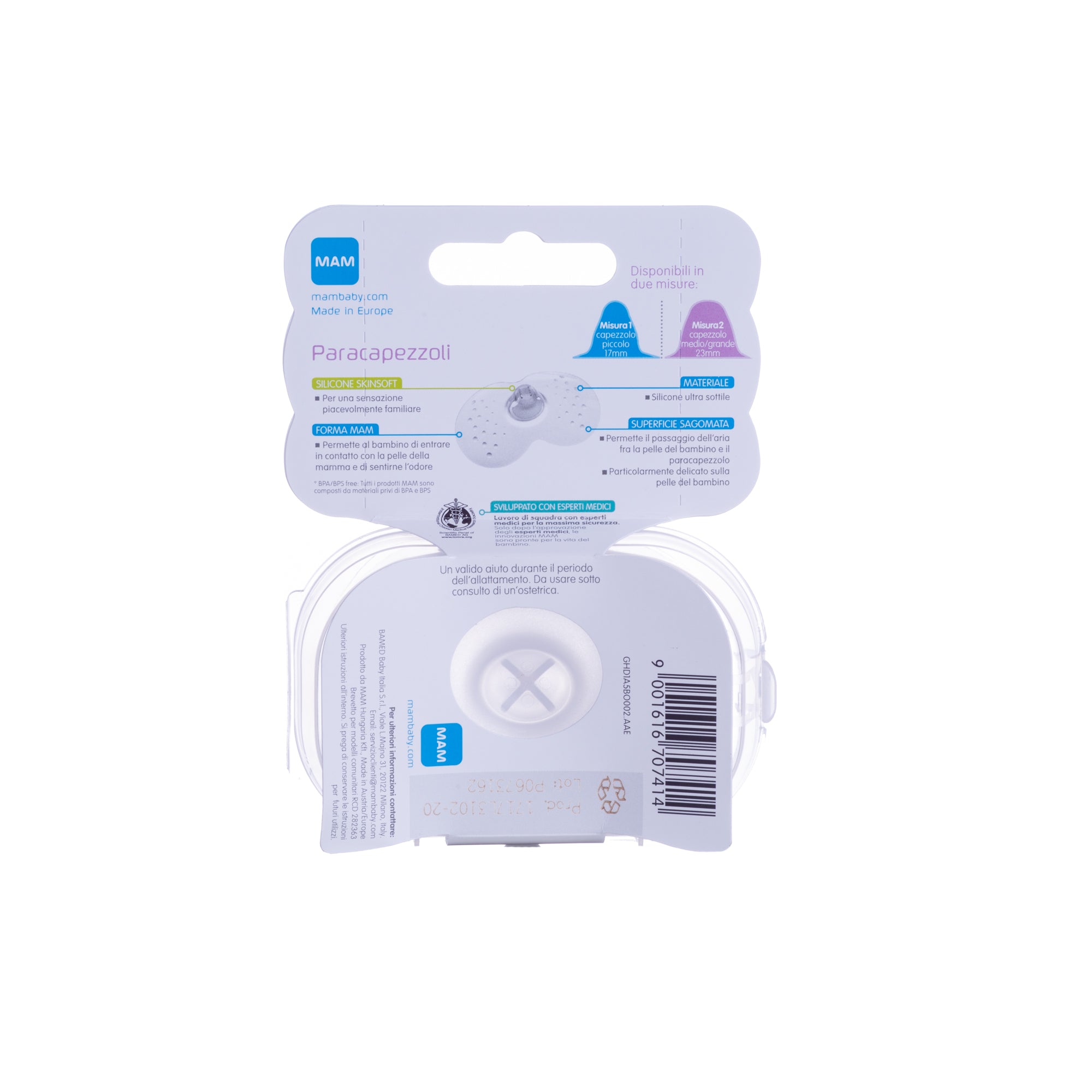 PARACAPEZZOLI MAM TAGLIA 1