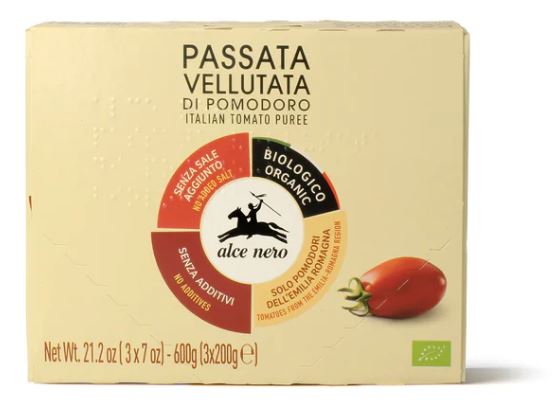 ALCE NERO PASSATA VELLUTATA 3X200G