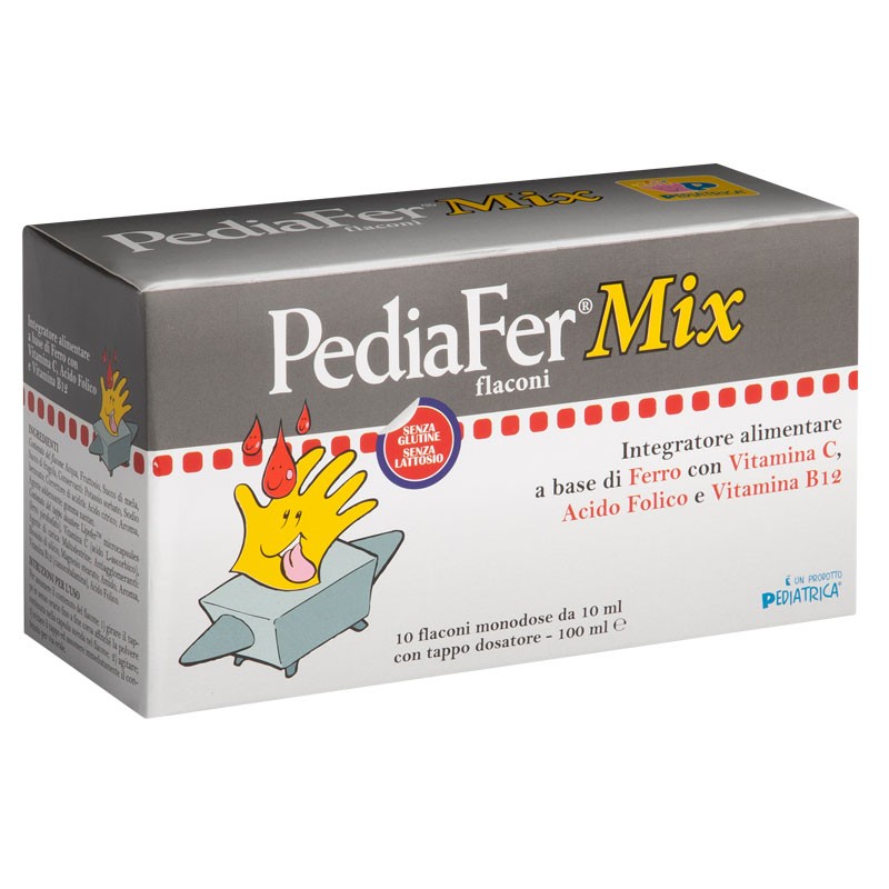 PEDIAFER MIX 10 FLACONI