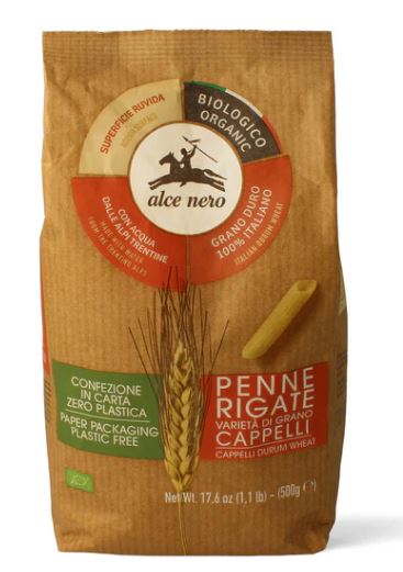 ALCE NERO PENNE RIGATE SENATORE CAPELLI 500G