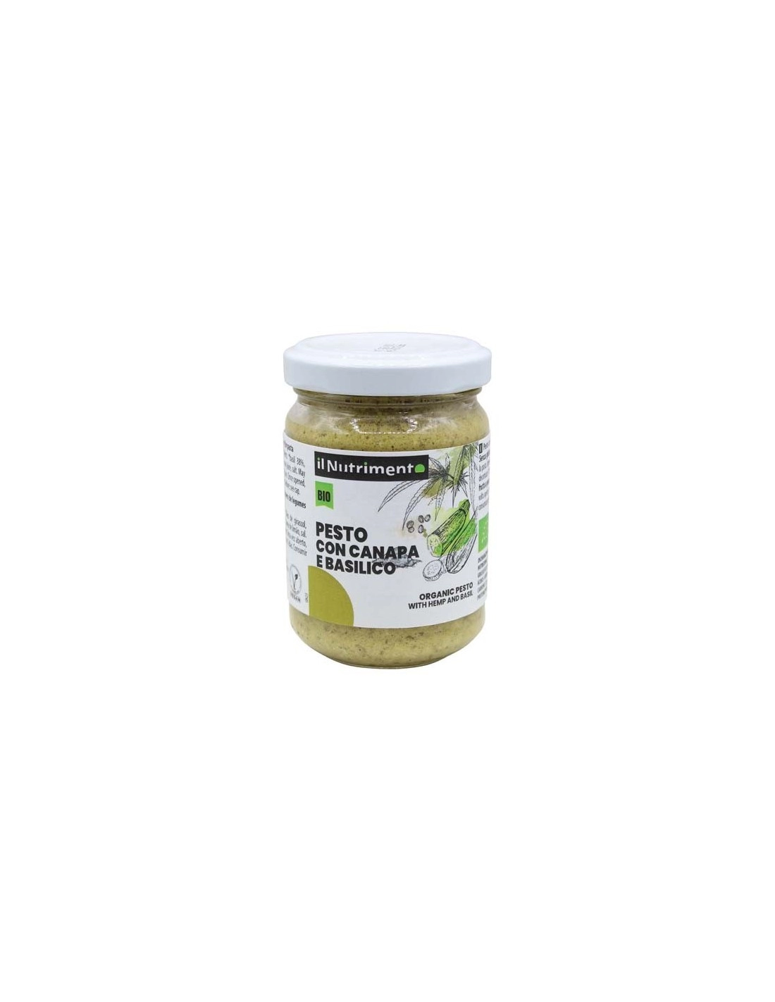 PESTO CANAPA E BASILICO 130G