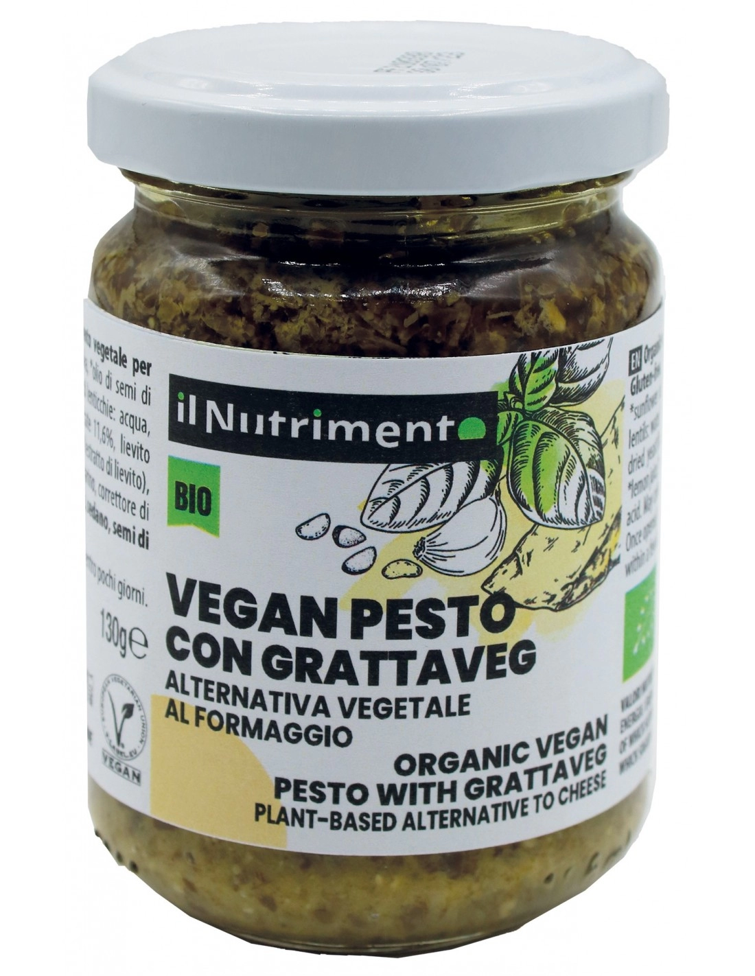 IL NUTRIMENTO PESTO VEGETALE CON GRATTAVEG 130G