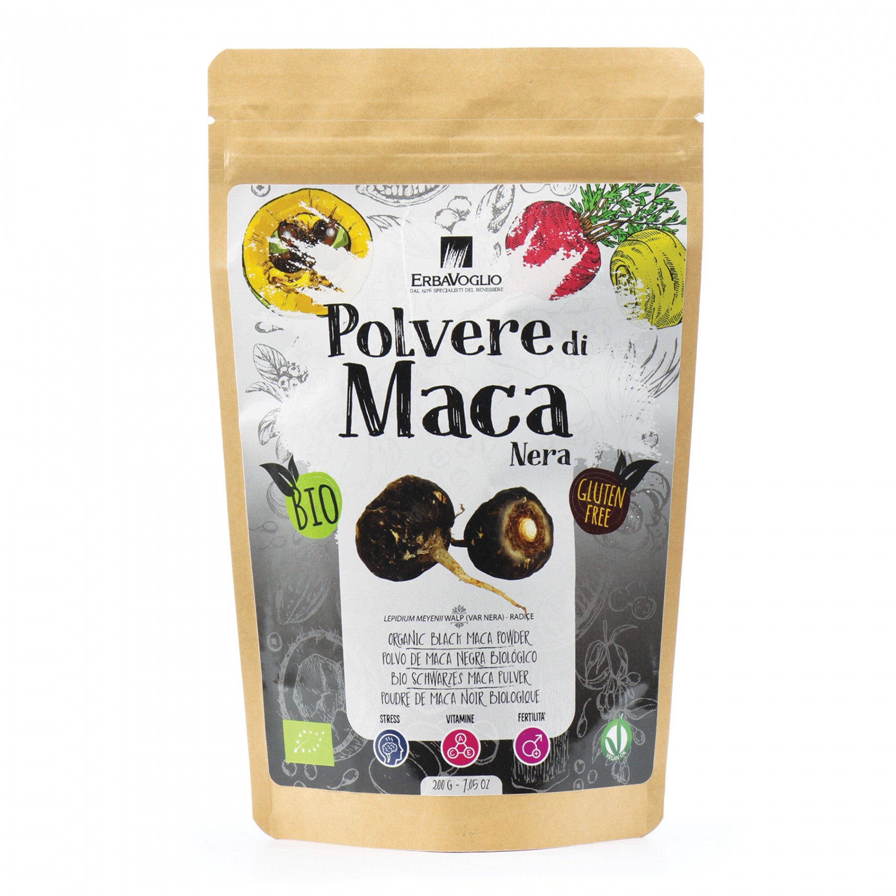 MACA NERA POLVERE BIO 200G