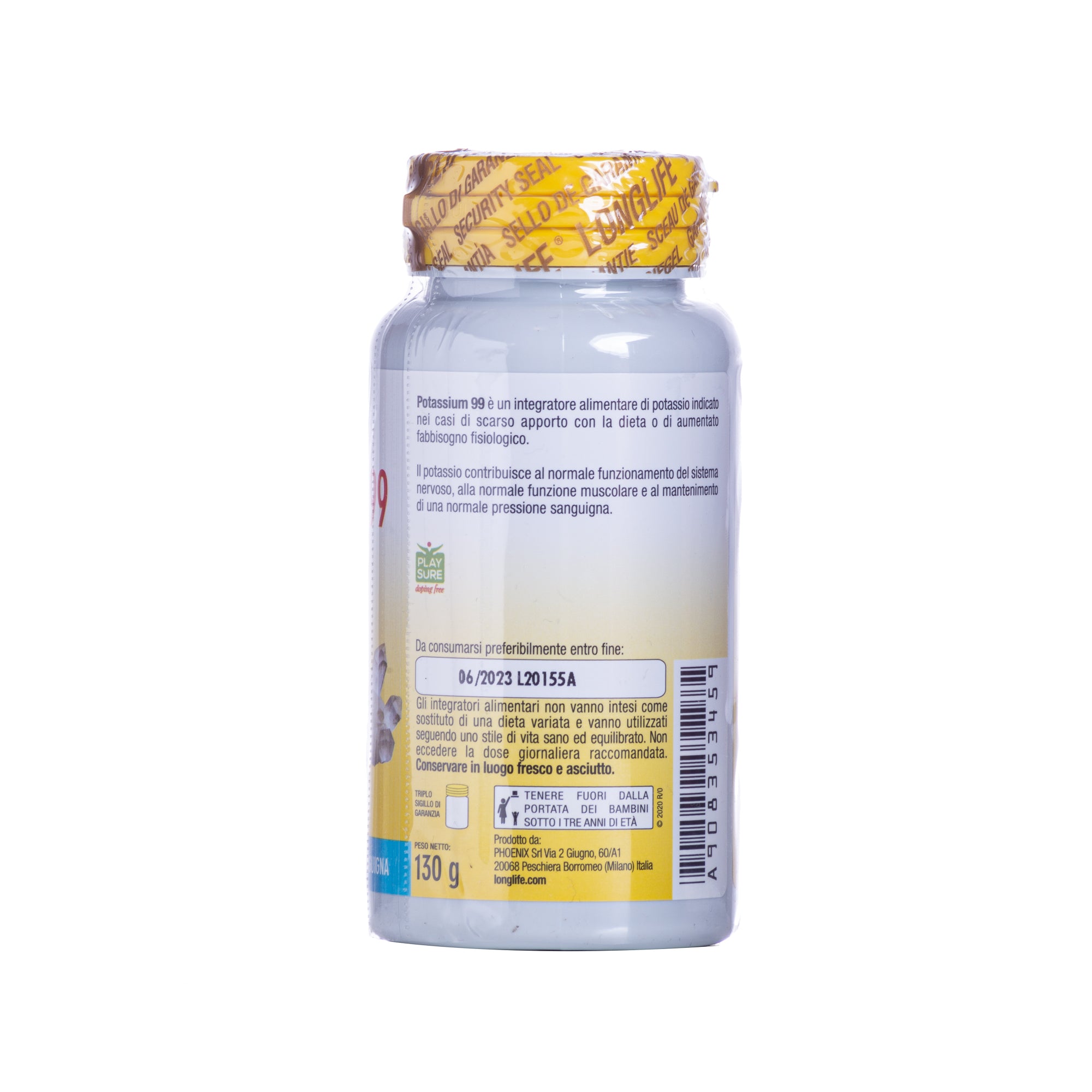 potassium 99mg