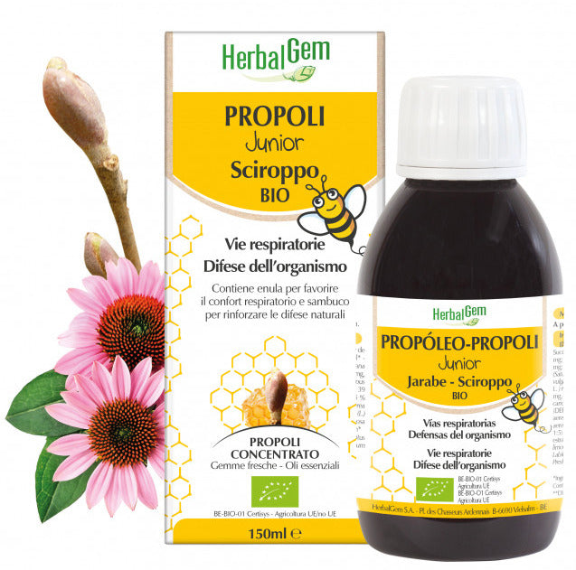 HERBALGEM BIO SCIROPPO PROPOLI JUNIOR 150M