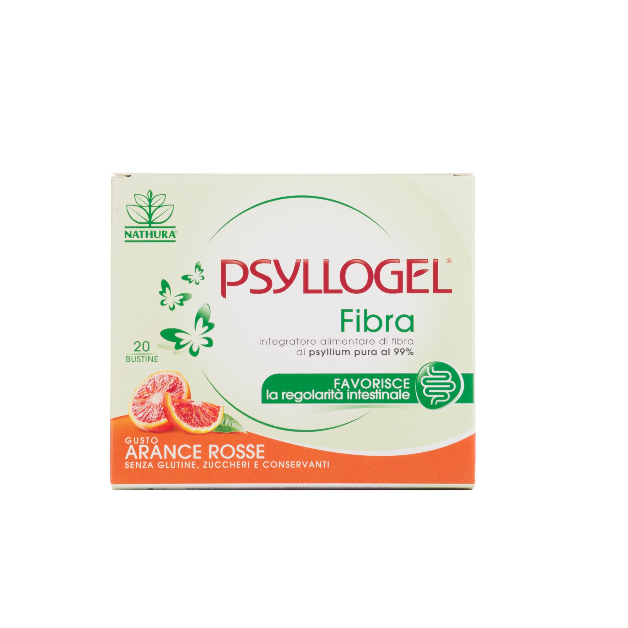 PSYLLOGEL FIBRA ARANCE ROSSE 20 BUSTINE