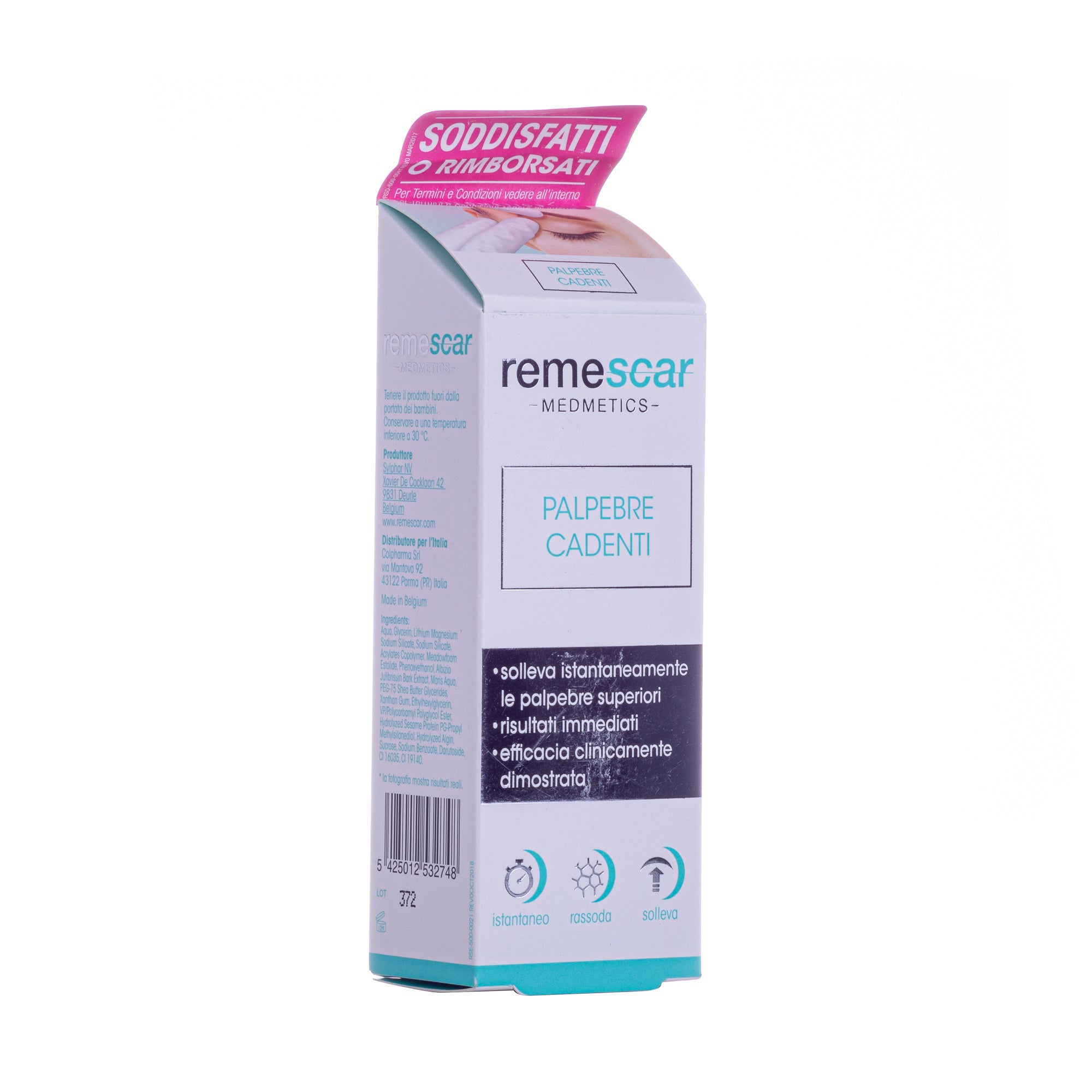 REMESCAR PALPEBRE CADENTI
