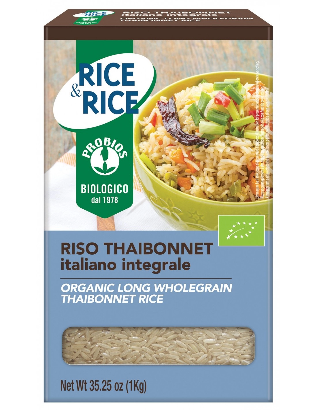 R&R RISO THAIBONNET INTEGRALE 1KG