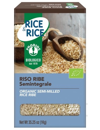 R&R RISO LUNGO SEMINTEGRALE 1KG
