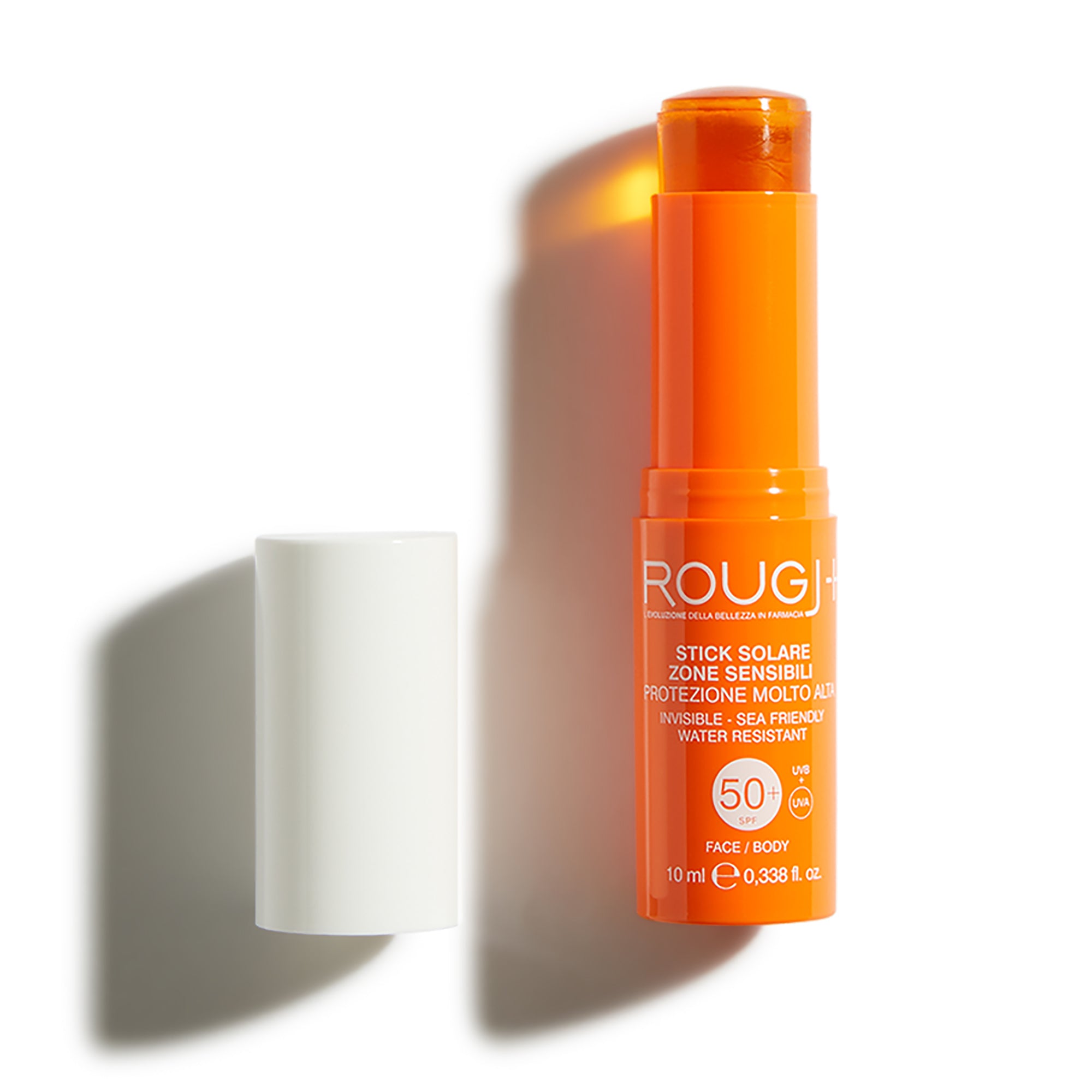 ROUGJ SOLARE STICK SPF50+ LABBRA E ZONE SENSIBILI 10GR