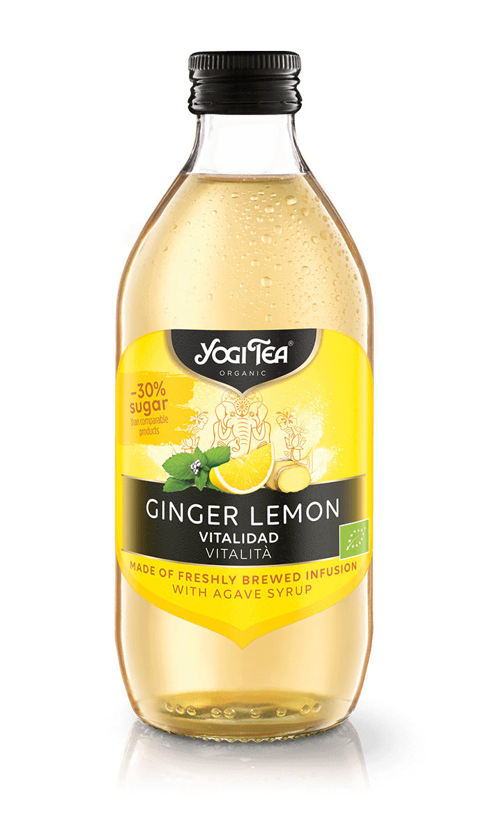 YOGI TEA READY TO DRINK GINGER LEMON 330ML