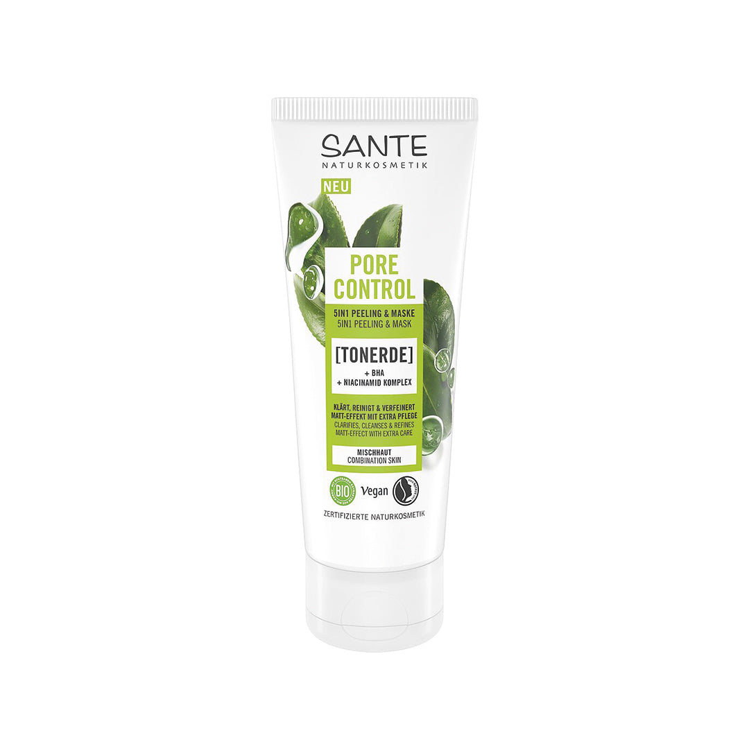 SANTE PORE CONTROL 5 IN 1 PEELING MASK VISO