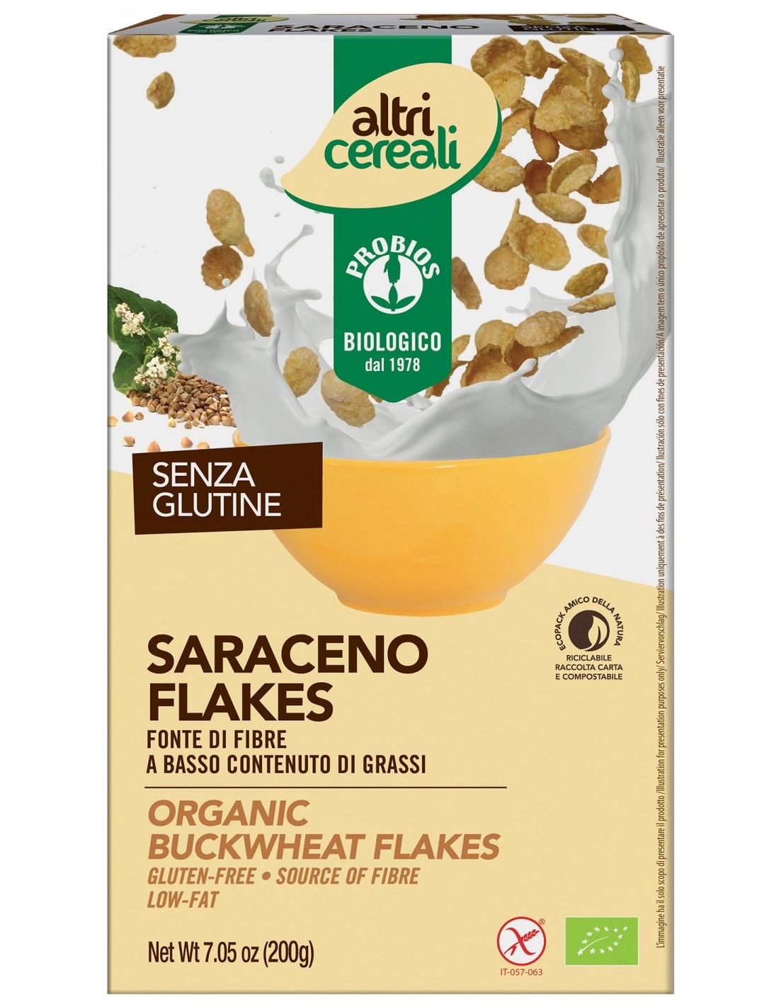 ALTRICEREALI SARACENO FLAKES 200G