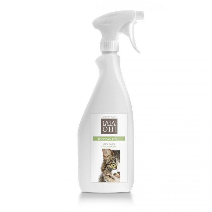 IAIAOH GATTO SHAMPOO SPRAY ALGHE SENZA RISCIACQUO 750ML