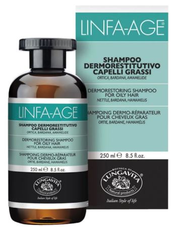 LINFA AGE SHAMPOO DERMORESTITUTIVO CAPELLI GRASSI 250ML