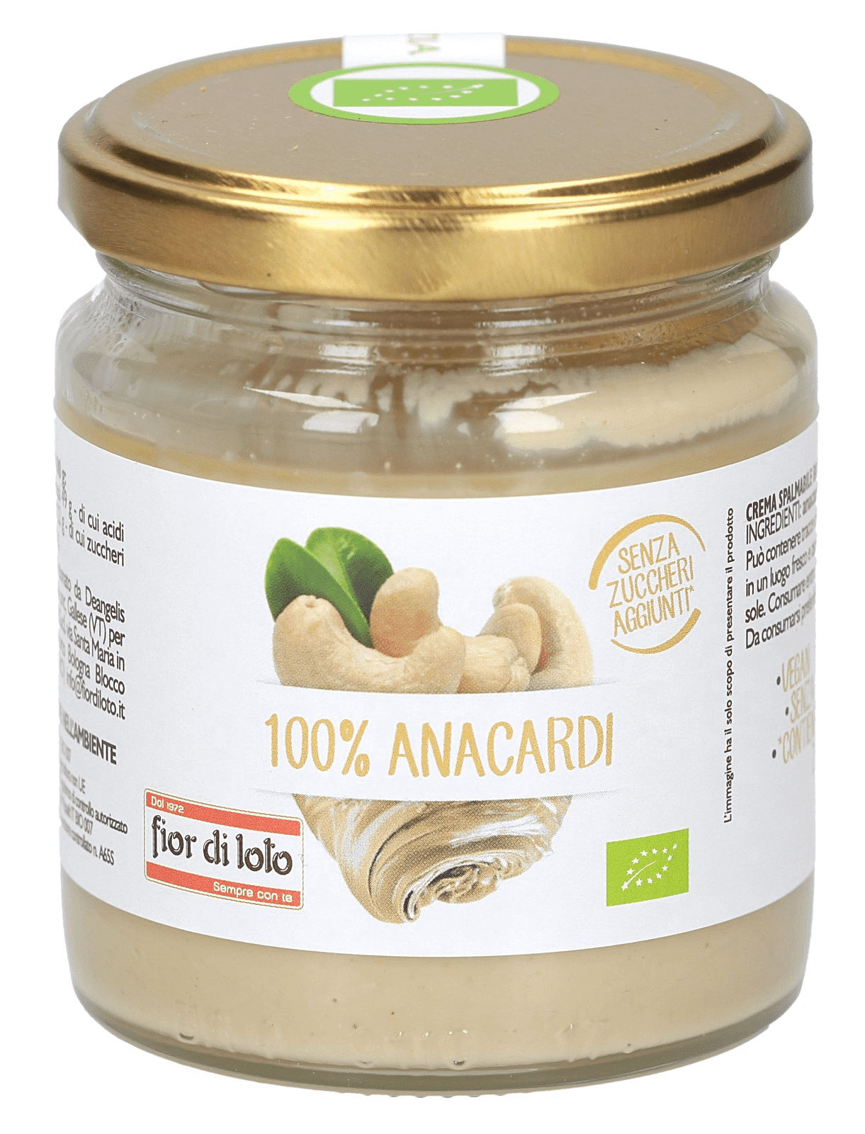CREMA 100% ANACARDI 200G
