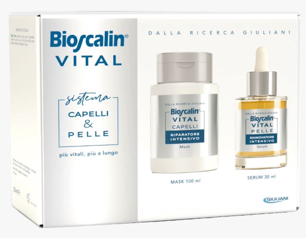 BIOSCALIN VITAL SISTEMA CAPELLI&PELLE + SIERO VISO