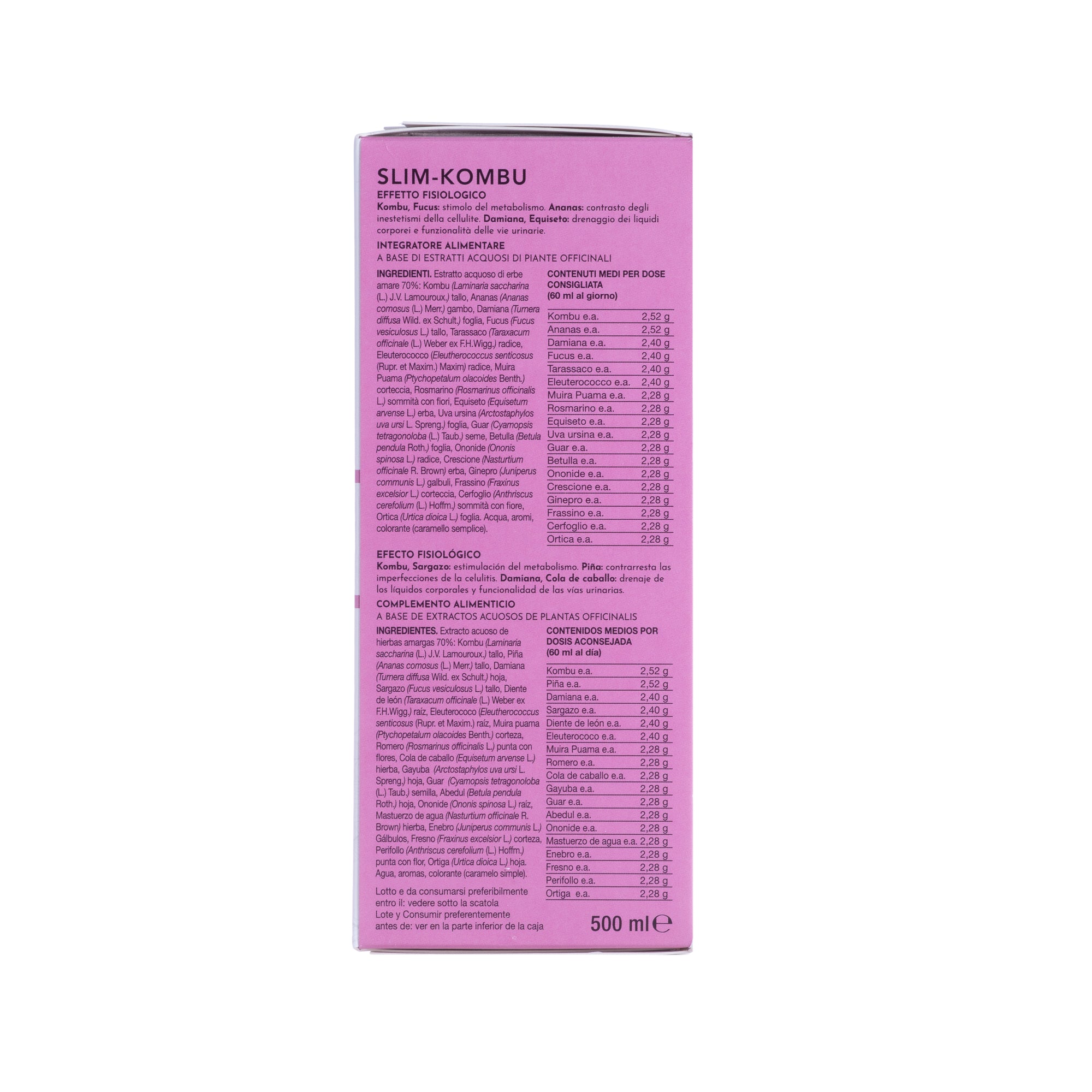 Slim Kombu 500 ml
