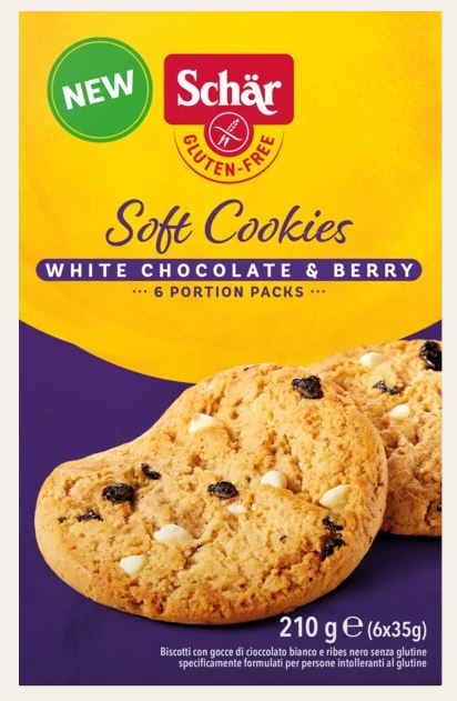 SCHAR SOFT COOKIE WHITE CHOCO 210G