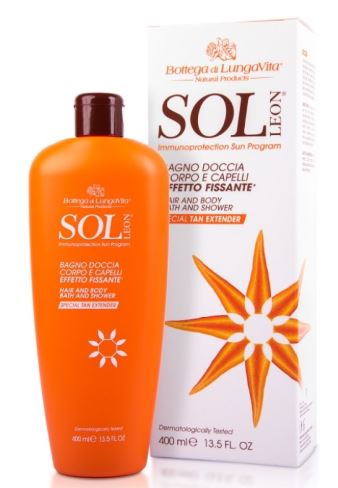 SOL LEON BAGNODOCCIA CAPELLI EFFETTO FISSANTE 400ML