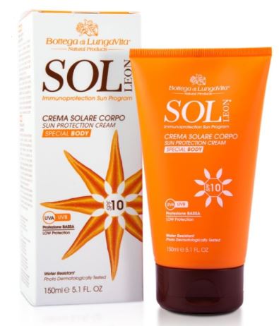 SOL LEON CREMA SOLARE CORPO SPF10 150ML