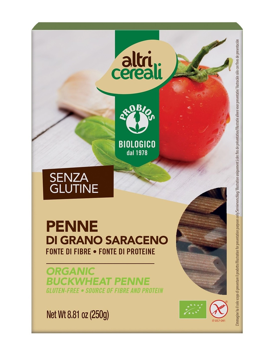 ALTRICEREALI PENNE GRANO SARACENO 250G