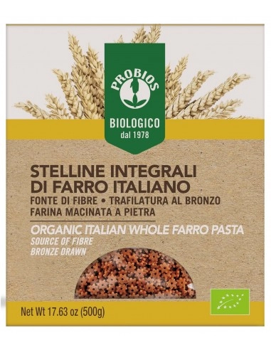 STELLINE DI FARRO INTEGRALE STELLINE 500G