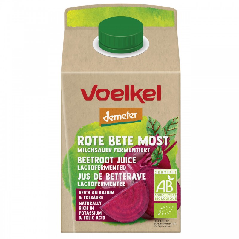 VOELKEL SUCCO BARBABIETOLA ROSSA 500ML
