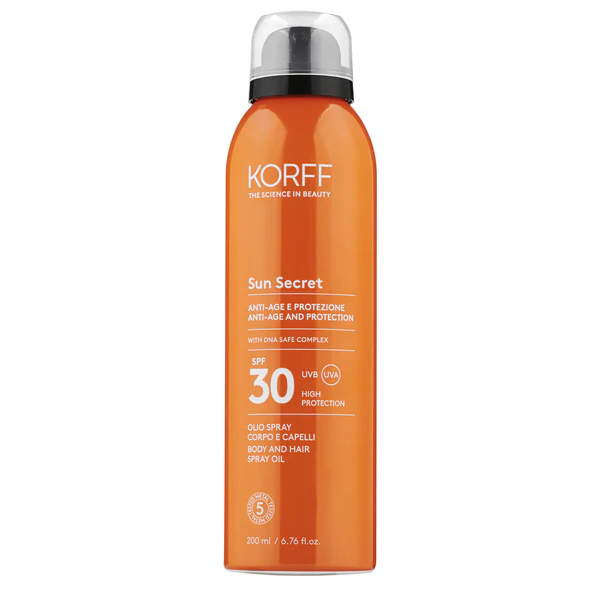 KORFF SUN OLIO SPRAY CORPO E CAPELLI 30SPF 200ML