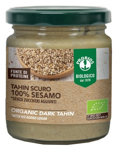 CREMA TAHIN SCURO SESAMO 200G