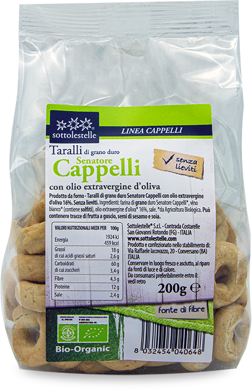 TARALLI SENATORE CAPPELLI 200G