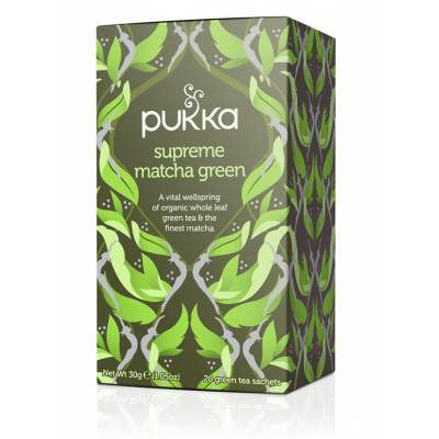 TISANA PUKKA SUPREME MATCHA GREEN