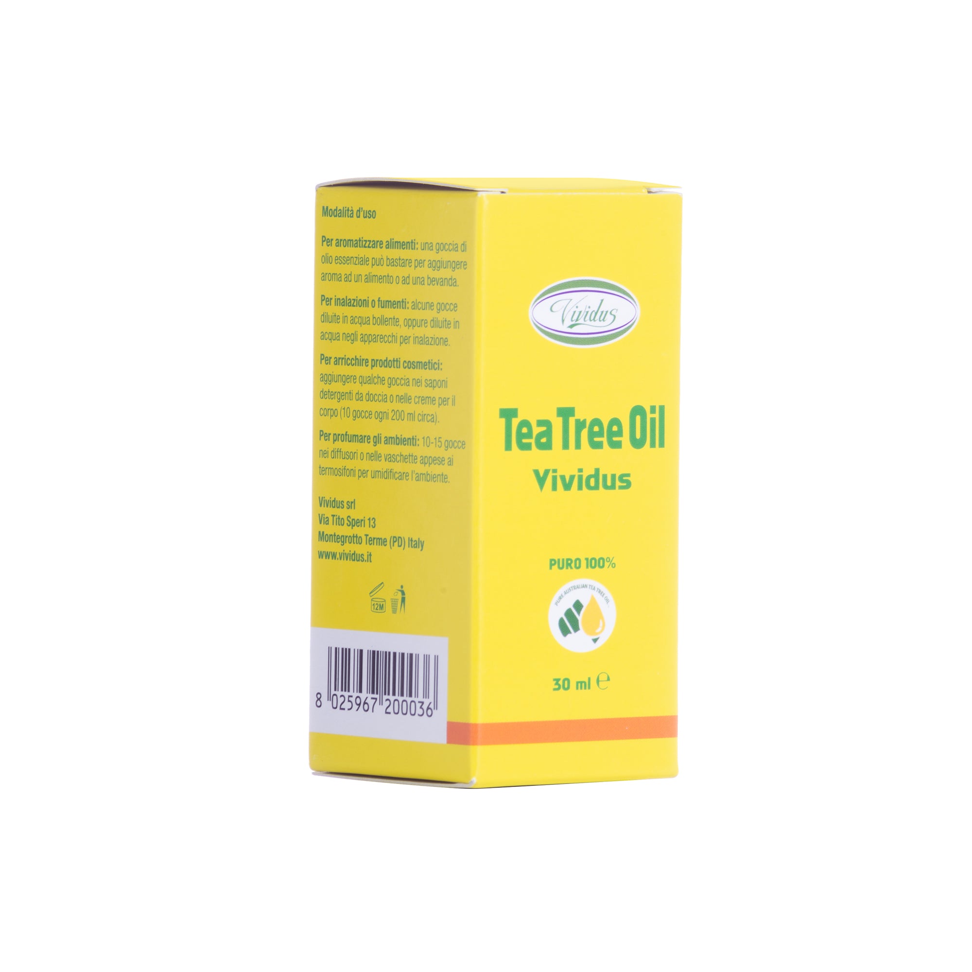 tea tree oil vividus