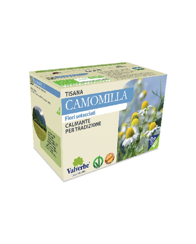TISANA CAMOMILLA VALVERBE 20 FILTRI
