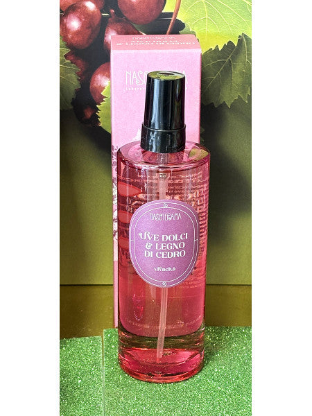 NASOTERAPIA SPRAY AMBIENTE UVE DOLCI E LEGNO DI CEDRO 100ML
