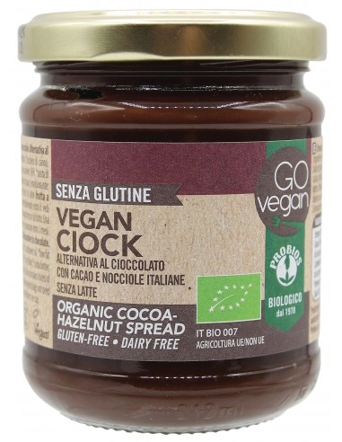 CIOK CREMA SPALMABILE VEGAN CACAO NOCCIOLA 200G