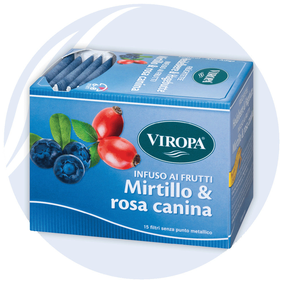 VIROPA MIRTILLO E ROSA CANINA 15 BUSTINE