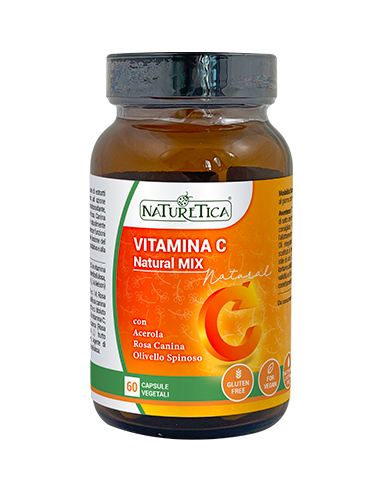 VITAMINA C NATURAL MIX 60 CAPSULE