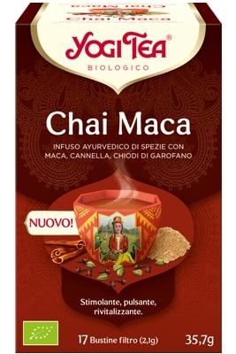 YOGI TEA CHAI MACA 17 BUSTINE