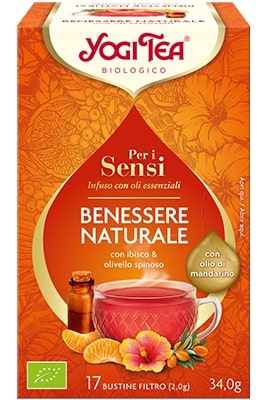 YOGI TEA PER I SENSI BENESSERE NATURALE 17 FILTRI
