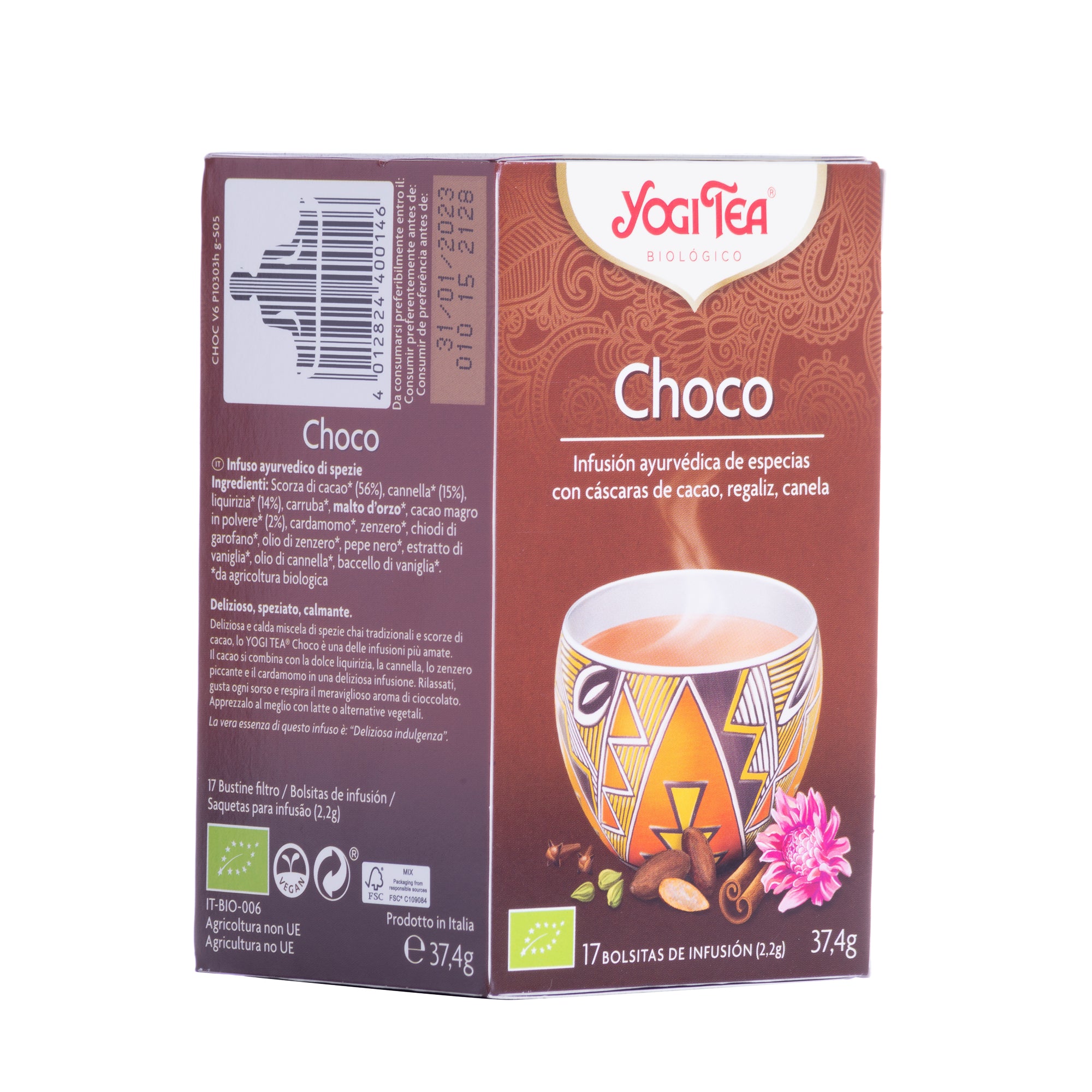 YOGI TEA CHOCO 17 FILTRI