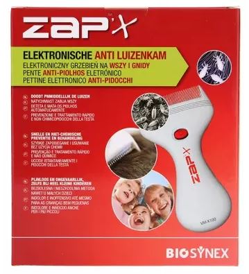 ZAP X PETTINE ANTI PIDOCCHI ELETTRONICO
