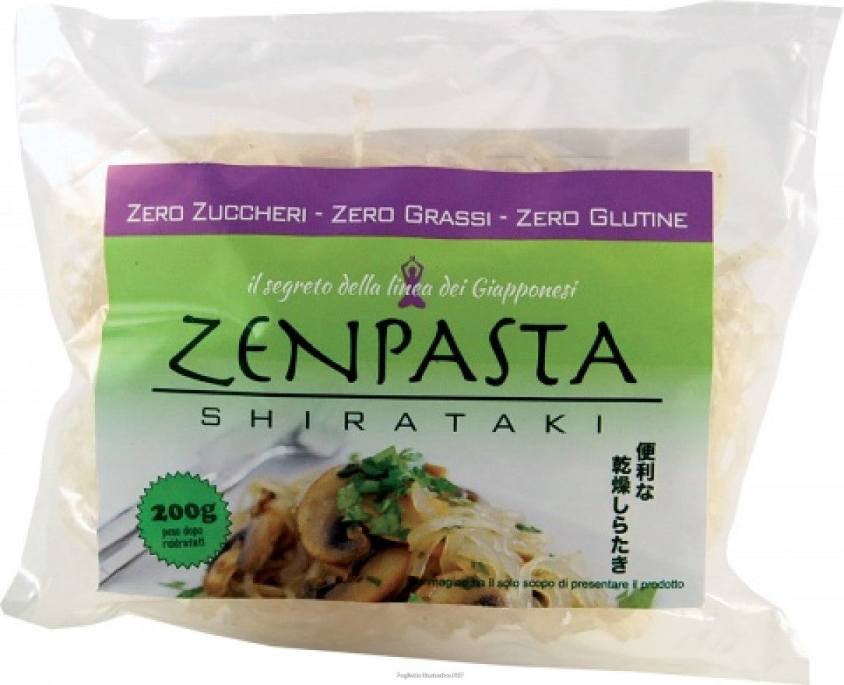 zenpasta shirataki essicato tagliatellle