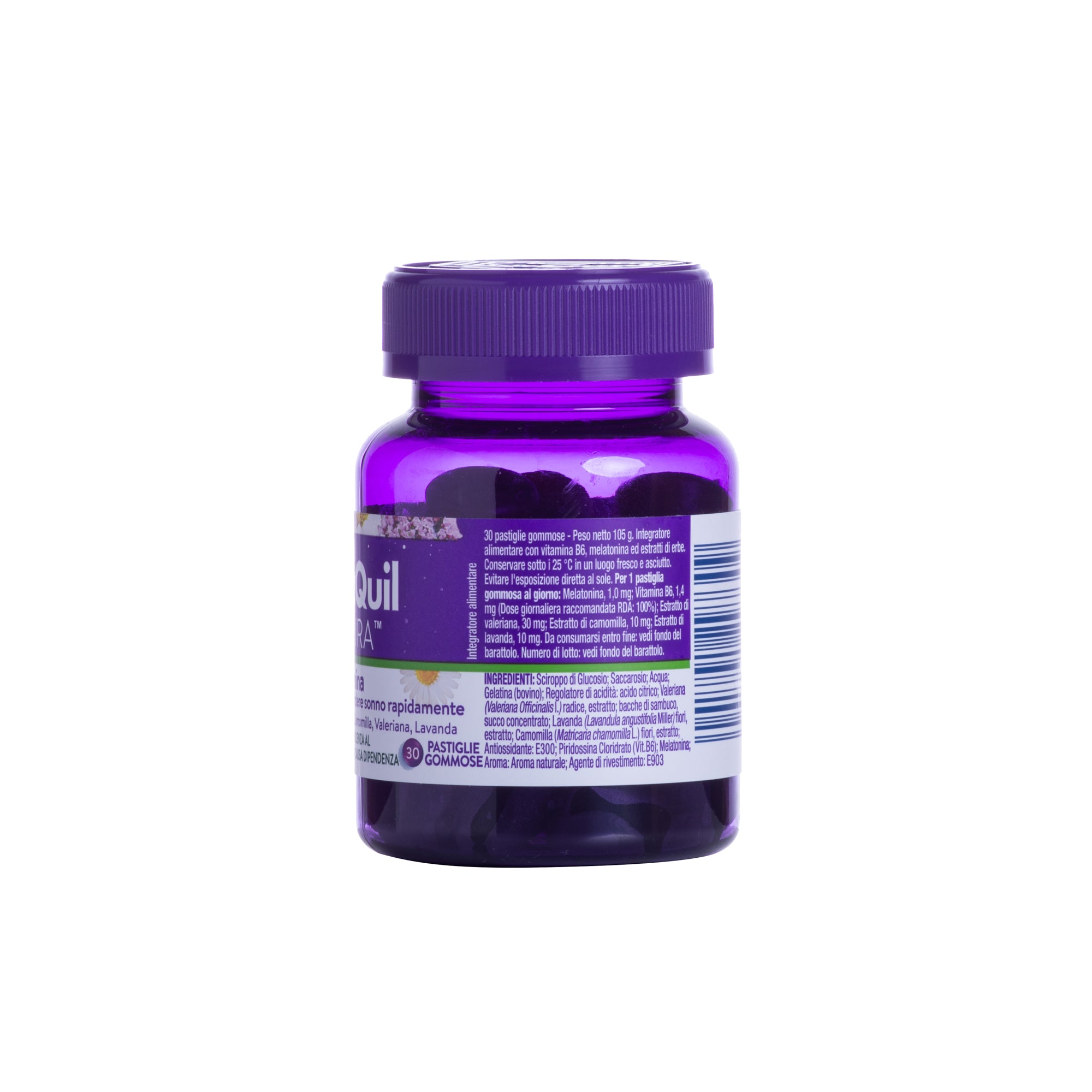 ZZZQUIL NATURA 30 PAST GOMMESE