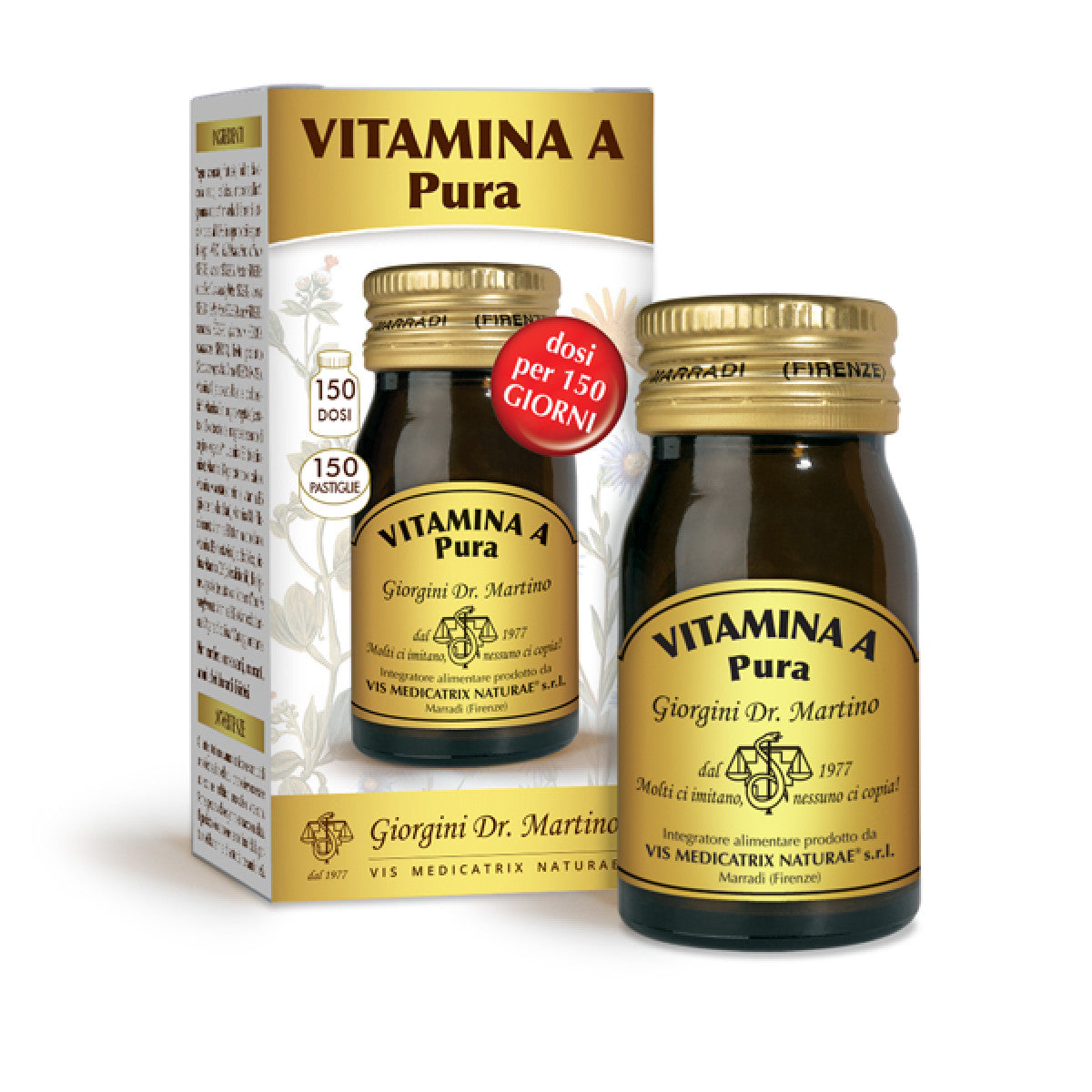 VITAMINA A PURA 150 PAST