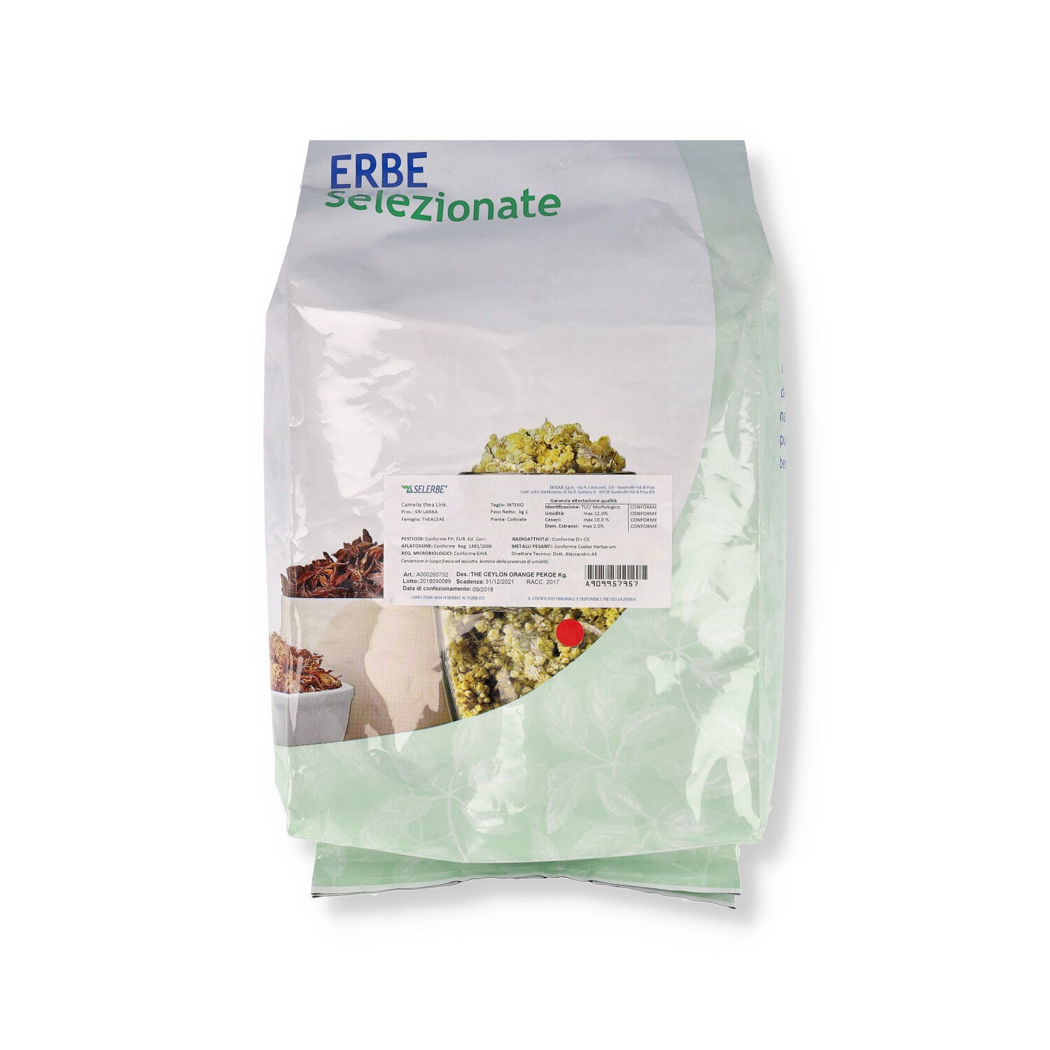 ERBE THE CEYLON FOGLIE 1KG